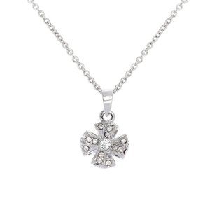 NWT Ted Baker Crystal Rosette Pendant Necklace